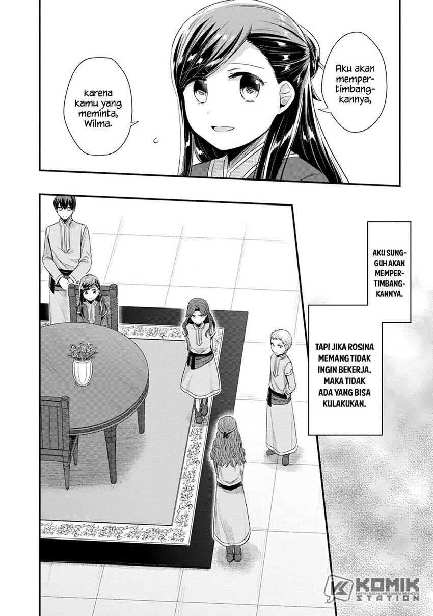 Honzuki no Gekokujou: Part 2 Chapter 22 Bahasa Indonesia